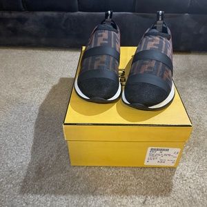 Fendi runway mesh FF trainer